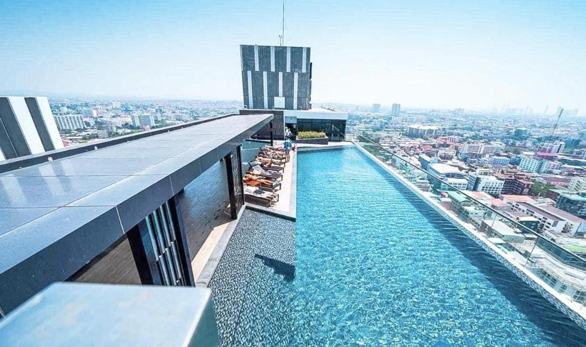 Amazing Infinity Pool Condo Next To The Beach باتايا المظهر الخارجي الصورة